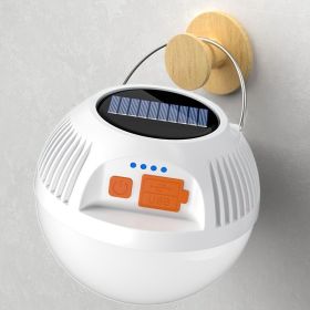 Outdoor Solar Spherical Emergency Light; Portable USB Rechargeable Camping Light; For Tent (Details: )